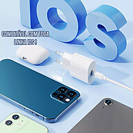 Carregador Turbo iPhone 20W: Carga Rápida e Segura! - imagem 2