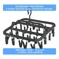 Varal Íntima 26 Prendedores: Secagem Rápida e Segura! - imagem 2