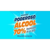 Alcool Spray 70% Potente 400ml - Higienização Segura e Eficiente - imagem 3