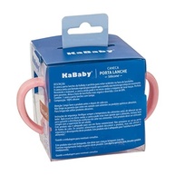 Caneca Porta Lanches KaBaby Rosa - Segura, Estilosa e Livre de BPA - imagem 5