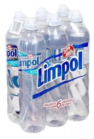 6 Detergentes Líquidos Cristal 500ml - Limpol: Limpeza Poderosa e Segura para sua Casa - imagem 1