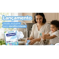 Limppano Esponja de Limpeza para Louça do Bebê - Segura, Macia e Livre de BPA - imagem 3