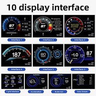 HUD P6 OBD+GPS: Display Inteligente para Carros - Visão Clara e Direção Segura - imagem 5