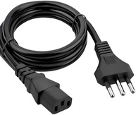 Cabo de Força Tripolar 1,5m Bivolt Universal: Conexão Segura para Seus Equipamentos Eletrônicos - imagem 2
