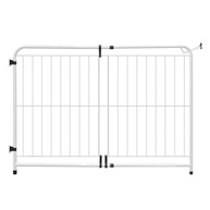 Portão Pet Extensível 70-115cm | Segurança e Liberdade para Cães e Bebês - imagem 2