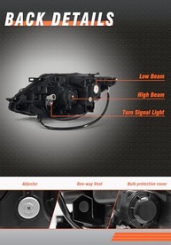 Farol Nissan Rogue 2014-2016: Iluminação Superior e Segurança para Seu Veículo - imagem 4