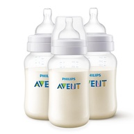 Kit 3 Mamadeiras Anti-Cólica 260ml Philips Avent - Conforto e Segurança para Bebês - imagem 1