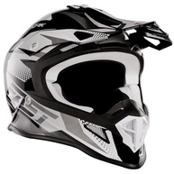 Capacete Motocross Fast Tech Limited Edition 60 Branco/Cinza - Segurança e Estilo - imagem 5