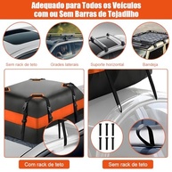 Bagageiro de Teto Dobrável 425L: Aumente o Espaço do Seu Carro com Segurança e Estilo! - imagem 3