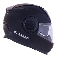 Capacete Escamoteável LS2 Scope Monocolor Preto Fosco: Segurança e Estilo Robocop - imagem 1
