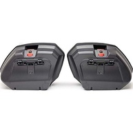 Bau Lateral Givi V-37 Alumínio/Fume (Par) - Segurança e Estilo para Sua Moto - imagem 3