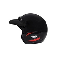 Capacete Wind Tecno Preto Fosco/Vermelho: Segurança e Estilo para suas Aventuras - imagem 2