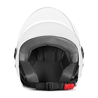 Capacete Aberto Pro Tork New Liberty 3 Elite Brilhante Branco - Segurança e Estilo para Seu Passeio - imagem 4