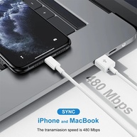 Cabo iPhone 15W: Carregue Rápido e com Segurança! - imagem 3