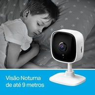 Camera de Segurança Wi-Fi, 1080p Full HD TP-Link Tapo C100, Visão Noturna, Audio de Duas Vias, Trabalha com Alexa, Detecção de Movimento, 512G de armazenagem, Armazenamento na Nuvem - imagem 5