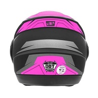 Capacete Robocop Pro Tork New Attack HSA Preto e Rosa: Estilo e Segurança para Você! - imagem 3