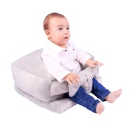 Assento de Bebê Confortável Cinza - Apoio Ergonômico para Sentar com Segurança - imagem 1