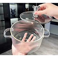 Panela de Vidro Resistente: Cozinhe com Segurança! - imagem 1