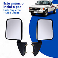 Retrovisor D20 91-96: Volte a Dirigir com Segurança! - imagem 1