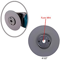 Porca Cônica M14: Fixe Discos com Segurança! - imagem 2