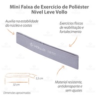 Mini Band Vollo Nível Leve: Fortaleça Pernas e Glúteos com Segurança - imagem 2