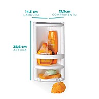 Cantoneira Banheiro Nitron: Organize com Segurança! - imagem 2