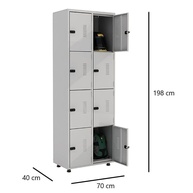 Armário Aço 8 Portas: Organize com Segurança! - imagem 2