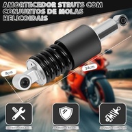 Amortecedor Traseiro NXR Bros 125, 150, 160 e XRE 190: Conforto e Segurança para Sua Moto - imagem 3