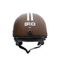 Capacete Coquinho BR 101 Premium: Estilo Vintage, Segurança e Viseira Fume para Bike Elétrica, Scooter e Skate - imagem 5