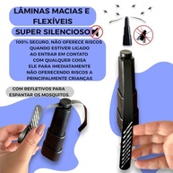 Mini Ventilador Espanta Insetos de Mesa Silencioso com Design Retrátil e Segurança Total - imagem 5