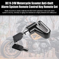 Trava de Segurança Antifurto para Moto e Scooter - Alarme com Corda Lembrete - imagem 4