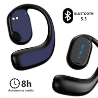 Fone de Ouvido Bluetooth 5.3 Condução Óssea: Liberdade e Segurança para seus Esportes! - imagem 5