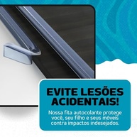 Protetor de Bordas e Cantos em Silicone Transparente - Dupin | Segurança e Proteção para Móveis e Ambientes Infantil - imagem 3