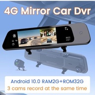 Espelho Retrovisor DVR 4G LTE com Tela 10" Android: Segurança e Conectividade Total para Seu Carro - imagem 3