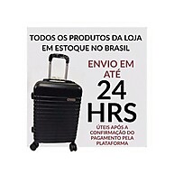 Mala de Viagem Grande 40kg: Rodas 360° e Segurança! - imagem 1
