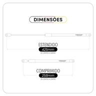 Par Amortecedor Capô Hyundai Santa Fé 2007-2012: Segurança e Conforto - imagem 4