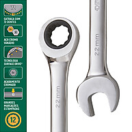 Chave Catraca 22mm Sata: Agilidade e Segurança! - imagem 2