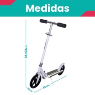 Patinete Dobrável Até 100Kg: Aventura e Segurança! - imagem 2