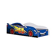 Cama Infantil Carro Azul: Aventura e Segurança! - imagem 2