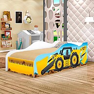 Cama Infantil Trator: Aventura e Segurança! - imagem 2