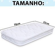 Colchão Mini Berço Antialérgico: Conforto e Segurança! - imagem 2
