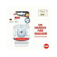 Chupeta NUK Star Silicone 0-6 Meses: Conforto e Segurança - imagem 2