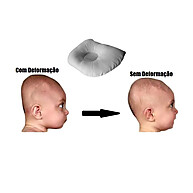 Travesseiro Anatômico para Bebê com Estampa Panda - Conforto e Segurança - imagem 2