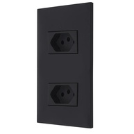 Tomadas BLux Recta Black Satin: Design e Segurança - imagem 2