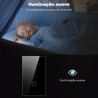 Interruptor Touch Vidro Smatrul: Elegância e Segurança - imagem 2