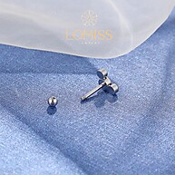 Piercing Aço Cirúrgico Zircônia: Elegância e Segurança - imagem 2