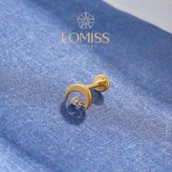 Piercing Titânio Lua com Zircônia: Elegância e Segurança - imagem 2