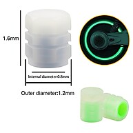 Tampas Fluorescentes para Pneu: Estilo e Segurança! - imagem 1