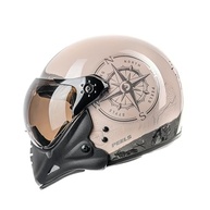 Capacete Peels F-21 North Off White/Preto: Estilo, Segurança e Conforto para Sua Moto - imagem 2
