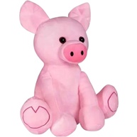 Porquinho de Pelúcia Rosa Buba: Fofura e Segurança! - imagem 2